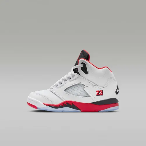 Nike Jordan 5 Retro Little дитячі Кросівки колір білий