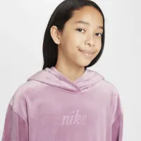 Nike Sportswear Girls' Pullover Толстовка с капюшоном цвет фиолетовый