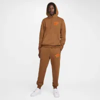 Nike Sportswear Club мужские Толстовка с капюшоном цвет коричневый