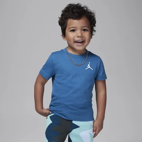 Nike Jordan Jumpman Air Toddler Embroidered T-Shirt Blue
