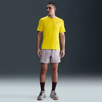 Nike Solar Chase мужские Dri-FIT ADV Short-Sleeve Running Top Yellow