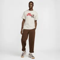 Nike Sportswear мужские Max90 футболка цвет коричневый