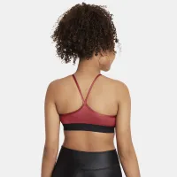 Nike Indy Big детские (Girls') Sports Bra цвет красный