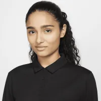 Nike Dri-FIT Victory женская Long-Sleeve для гольфа Polo цвет черный