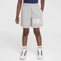 Nike Sportswear Club Little дитячі Applique French Terry шорти колір сірий