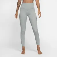 Nike Yoga Dri-FIT Luxe жіноча З високою талією 7/8 Infinalon лосіни колір сірий
