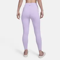 Nike One женская С высокой Талией 7/8 лосины с карманамицвет фиолетовый