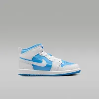 Nike Jordan 1 Mid SE Little дитячі Кросівки колір білий