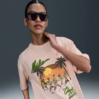 Nike Sportswear Essential женская оверсайз футболка Pink