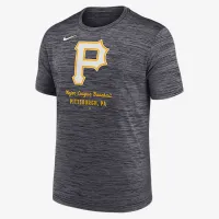 Pittsburgh Pirates Velocity мужские Nike Dri-FIT MLB футболка цвет черный