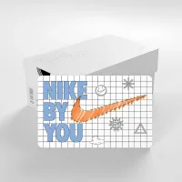Nike Gift Card Mailed in a Mini Nike Shoebox колір білий