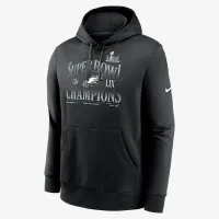 Philadelphia Eagles Super Bowl LIX Champions '90s Inspiколір червоний чоловічі Nike NFL Pullover Толстовка з капюшоном колір чорний