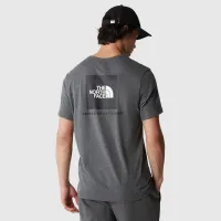 Футболка The North Face колір червоний Box 0A2TX2JBV1 - Сіра
