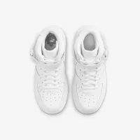 Nike Force 1 Mid LE Little дитячі Shoe колір білий