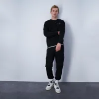 Штаны Champion C Logo Cargo Joggers 219898-KK001 - Черные