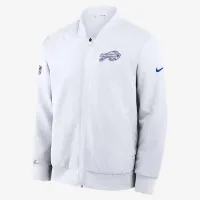 Buffalo Bills Rivalries Collection Sideline чоловічі Nike NFL Full-Zip Bomber Куртка колір білий
