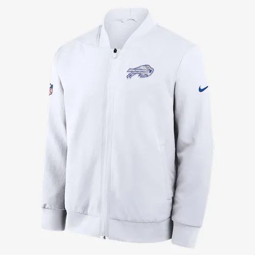 Buffalo Bills Rivalries Collection Sideline чоловічі Nike NFL Full-Zip Bomber Куртка колір білий