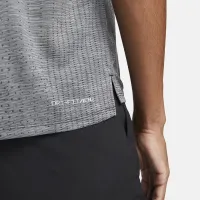 Nike TechKnit мужские Dri-FIT ADV Short-Sleeve Running Top цвет черный