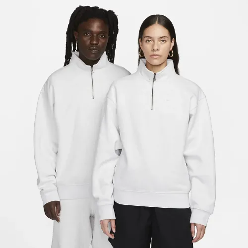 Nike Solo Swoosh чоловічі 1/4-Zip Top колір коричневий