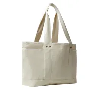 Сумка The North Face Circular хлопковыеTote Raw Undye 0A88TNLE71 - Белая