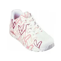 Кроссовки Женские Skechers UNO SPREAD THE LOVE (155507-WCRL)