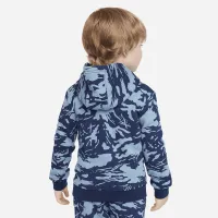 Nike Toddler Club Camo Fleece Pullover Толстовка з капюшоном блакитний