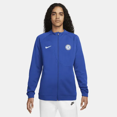 Chelsea FC Academy Pro чоловічі Nike Soccer Куртка блакитний