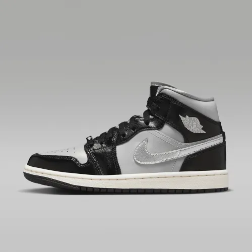 Nike Air Jordan 1 Mid SE жіноча Кросівки колір чорний