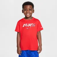Nike Dri-FIT Little детские Multi Bold Graphic Top цвет красный