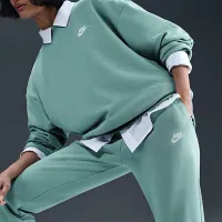 Nike Sportswear Club Fleece женская Mid-Rise Joggers цвет зеленый