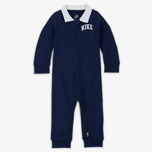 Nike Sportswear Baby (0-9M) Polo Coverall блакитний