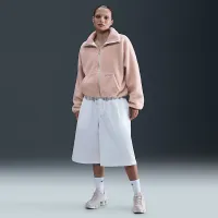 Nike Sportswear женская High-Pile Fleece Куртка Pink