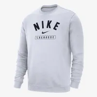 Nike Lacrosse мужские Crew-Neck свитшот цвет белый