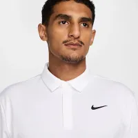 Nike Tour чоловічі Dri-FIT Jacquard для гольфу Polo колір білий