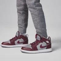 Nike Jordan MJ Brooklyn Fleece Little детские 2-Piece Pullover Толстовка с капюшоном набор цвет серый