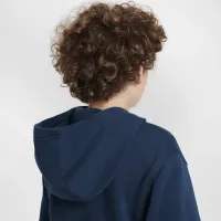 Nike Kylian Mbappé Club Fleece Big детские Толстовка с капюшоном синий