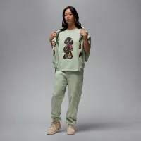 Nike Jordan MVP женская Graphic футболка цвет зеленый