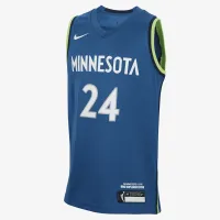 Napheesa Collier Minnesota Lynx 2024 Explorer Edition Big детские Nike Dri-FIT WNBA Swingman Jersey синий