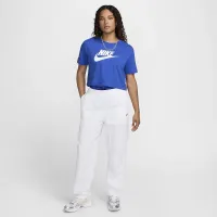 Nike Sportswear Essential жіноча Cropped Logo футболка блакитний