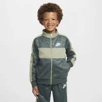 Nike Dri-FIT Sportswear Textuцвет красный Club Little детские 2-Piece Tricot набор цвет зеленый