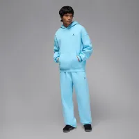Nike Jordan Brooklyn Fleece чоловічі оверсайз Pullover Толстовка з капюшоном блакитний