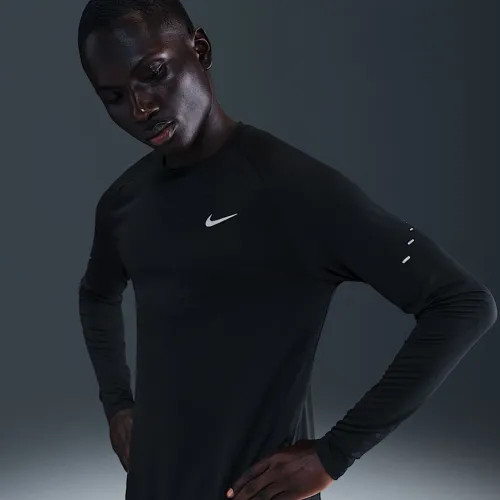 Nike Stride мужские Dri-FIT ADV Long-Sleeve Running Top цвет черный