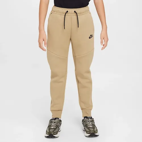 Nike Sportswear Tech Fleece Big детские Joggers цвет коричневый