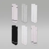 Nike Jordan Legend Big дитячі Crew шкарпетки (6 пар) Pink