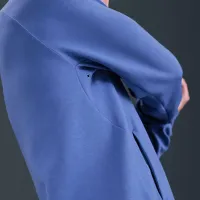 Nike Primary Fleece мужские Dri-FIT UV Performance Crew синий