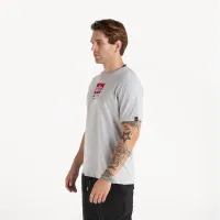 Футболка Alpha Industries Satin Logo 148513666 - Серая