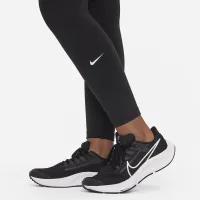Nike Dri-FIT One Big дитячі (Girls') лосіни (Extended Size) колір чорний