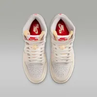 Nike Air Jordan 1 Retro High OG Big детские Кроссовки цвет белый