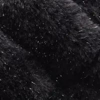 Nike Big детские Faux Fur Crossbody сумка (1L) цвет черный