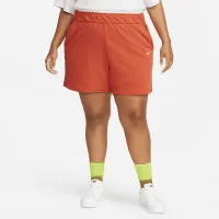 Nike Sportswear женская Jersey шорты (большие размеры) Orange